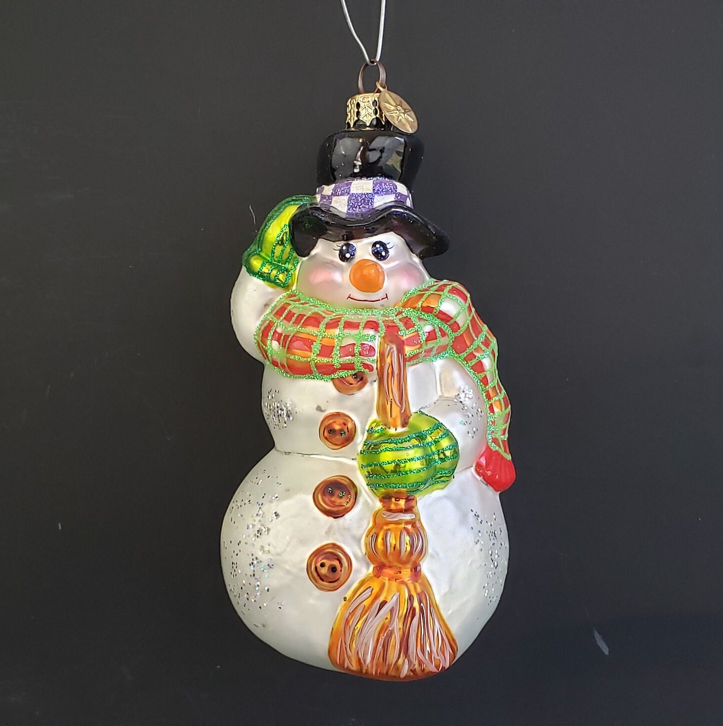 Vintage CHRISTOPHER RADKO Frosty the Snowman Christmas Tree