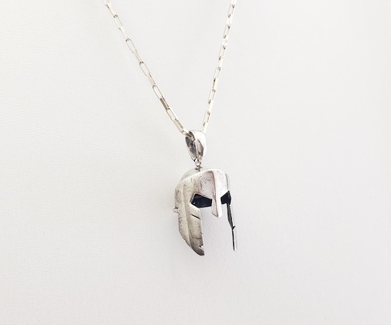 Vintage Solid Sterling Silver Ancient Greek Spart… - image 17
