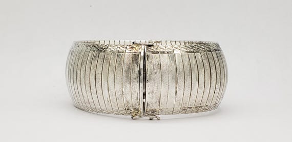 LEACH & GARNER Solid Sterling Silver Large Flexib… - image 5