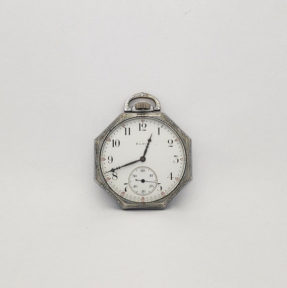 Antique ELGIN Pocket Watch Grade No. 303 Model No… - image 1