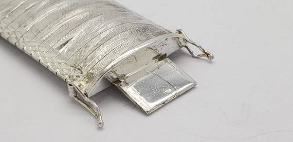 LEACH & GARNER Solid Sterling Silver Large Flexib… - image 9