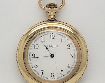 Antique ELGIN Pocket Watch Grade 206 Size With Jewel