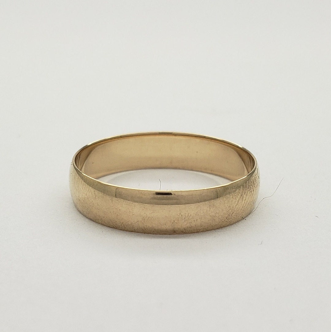 Vintage KEEPSAKE 10K Solid Gold Wedding Ring Band 3/16 Etsy