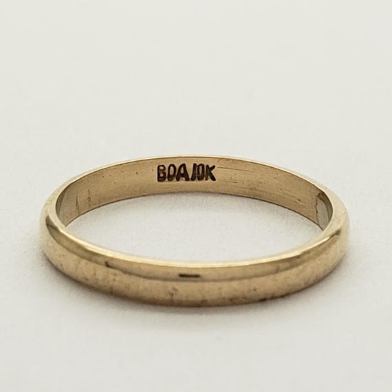 Mid-century Budlong Dockerty & Armstrong BDA 10K Solid Gold