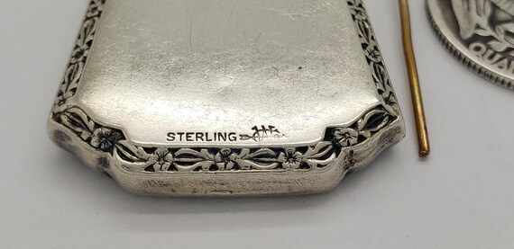 Antique WEBSTER Co. Solid Sterling Silver Art Dec… - image 9