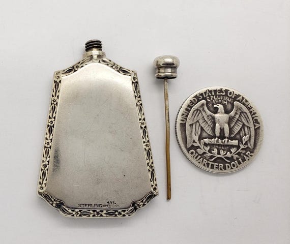 Antique WEBSTER Co. Solid Sterling Silver Art Dec… - image 7