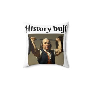 Spun Polyester Square Pillow