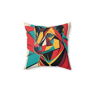 Spun Polyester Square Pillow