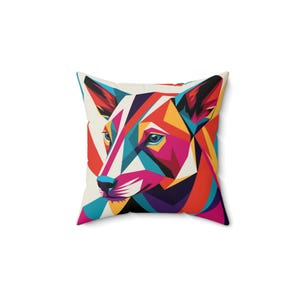 Spun Polyester Square Pillow