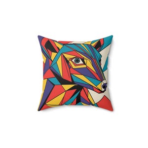 Spun Polyester Square Pillow
