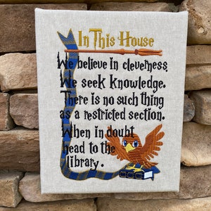 Magic School Eagle House wall art