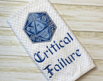 Critical Failure Towel