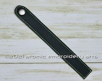 Long Snap Tab Embroidery File