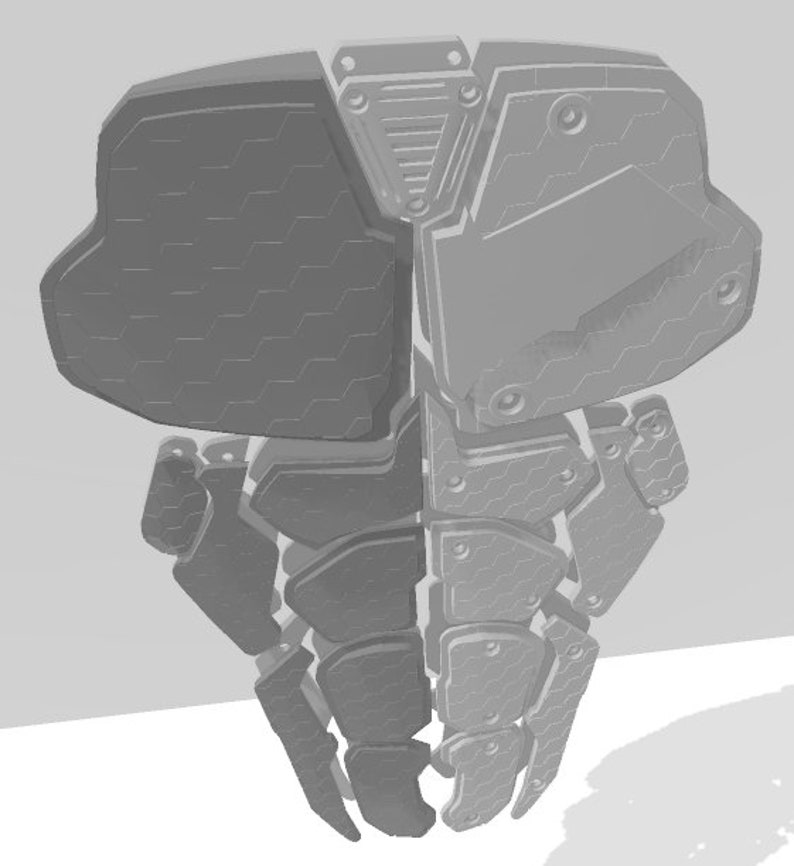 Body Armour 4 X Variant Sets STL. Etsy