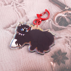 War Cats - 2.5&quot; Acrylic Keychains (Scourge, Ashfur, Frostdawn, Squirrelflight)