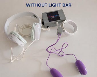 Thérapie EMDR. Vibrations et son. Fonctionne sur piles. Sans barre. Stimulation tactile et auditive bilatérale.