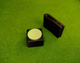 Magnetic Taom snooker or pool chalk holder - 3D Printed