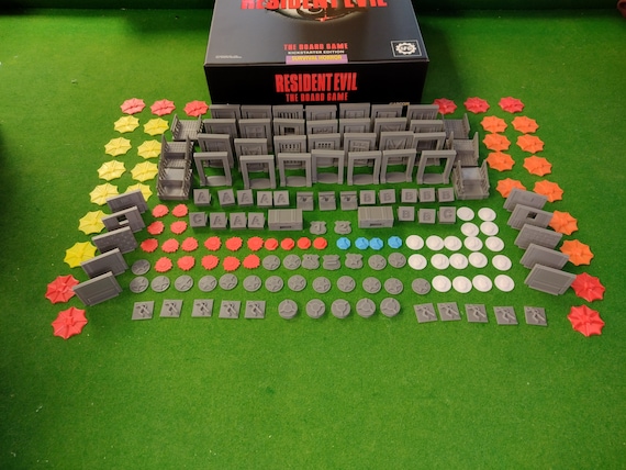 RE1 173 Piece Board Game Set - Core Box Full Terrain Pack