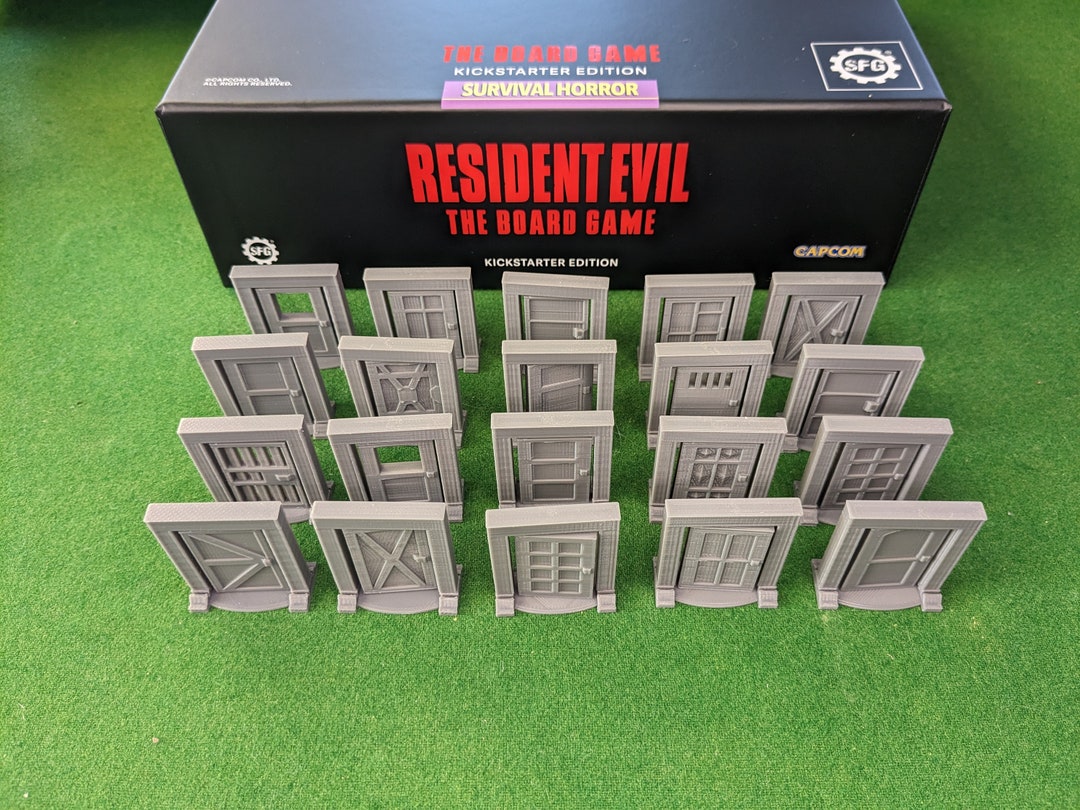 RE1 Board Game Door Upgrade House/mansion Style 20 Board Game Doors