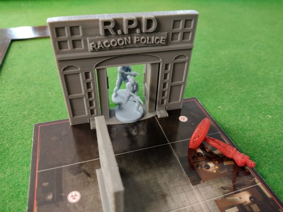 Resident Evil 2 E 3 Gioco Da Tavolo RPD Doppia Porta - Foto 3