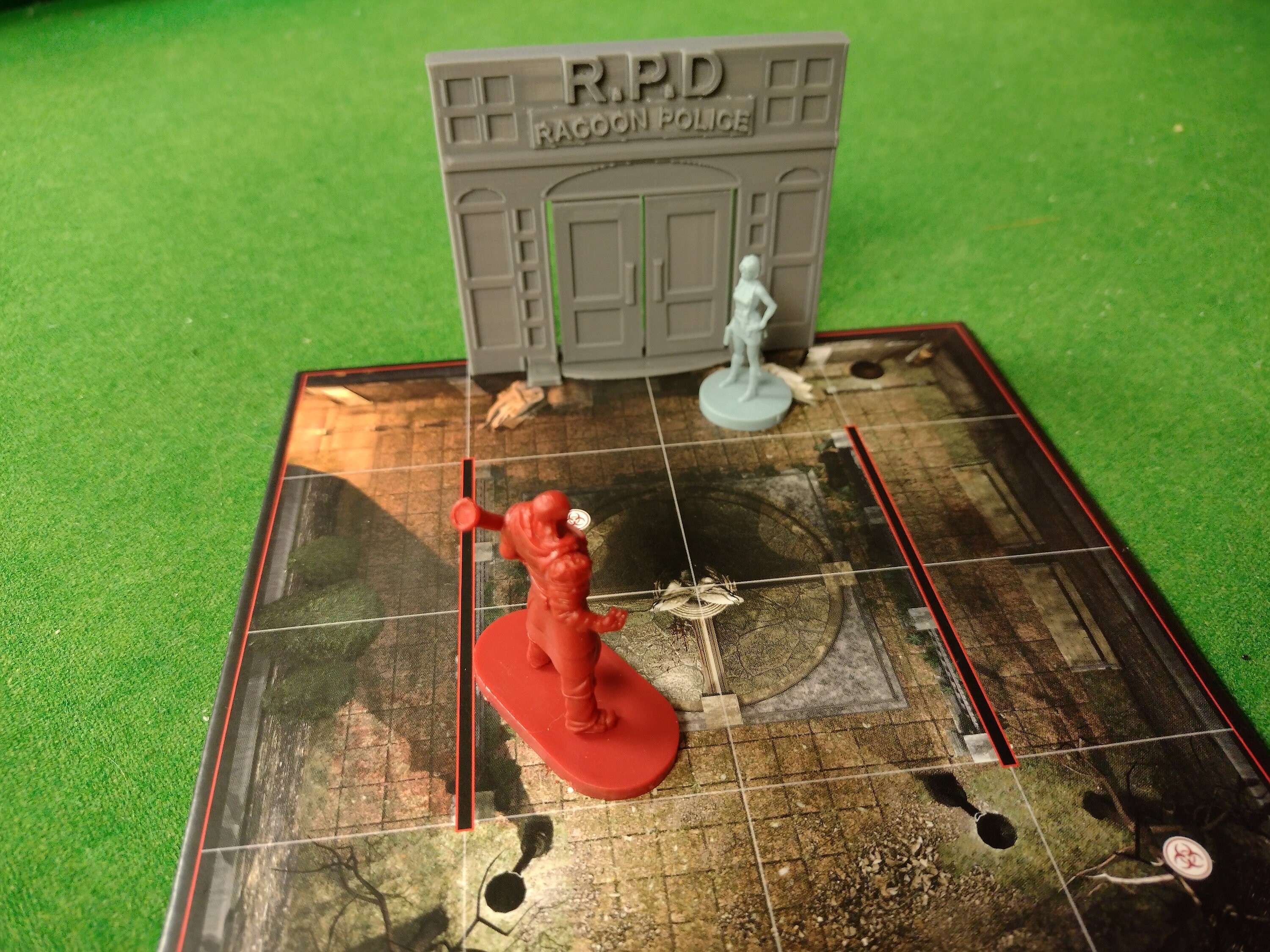 Ree2 Rpd Resident Evil 2 and 3 Board Game RPD Double Door Upgrade - 1 X ...