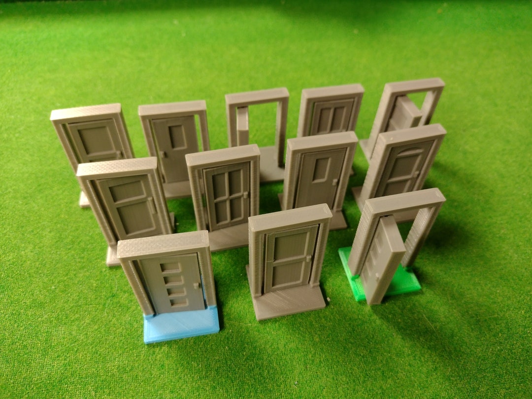 12x Zombicide Board Game Door Upgrade House Style 12 Board Etsy