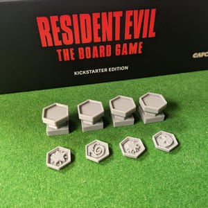 Lot De Tokens Pour Resident Evil The Board Game - Steamforged - Occasion