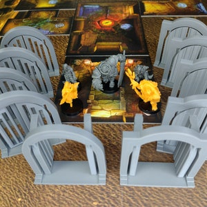 10x Board Game Double Doors for Bardsung SFG - Multiple colours available