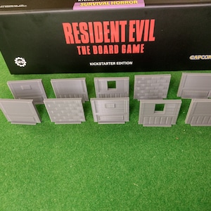 バイオハザード1ボードゲームRE1用のボードゲームウォール10個セット