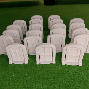 RE Board Game Dungeon Style Door Upgrade - 20 Board Game Doors That Open And Close - Resident Evil Board Games