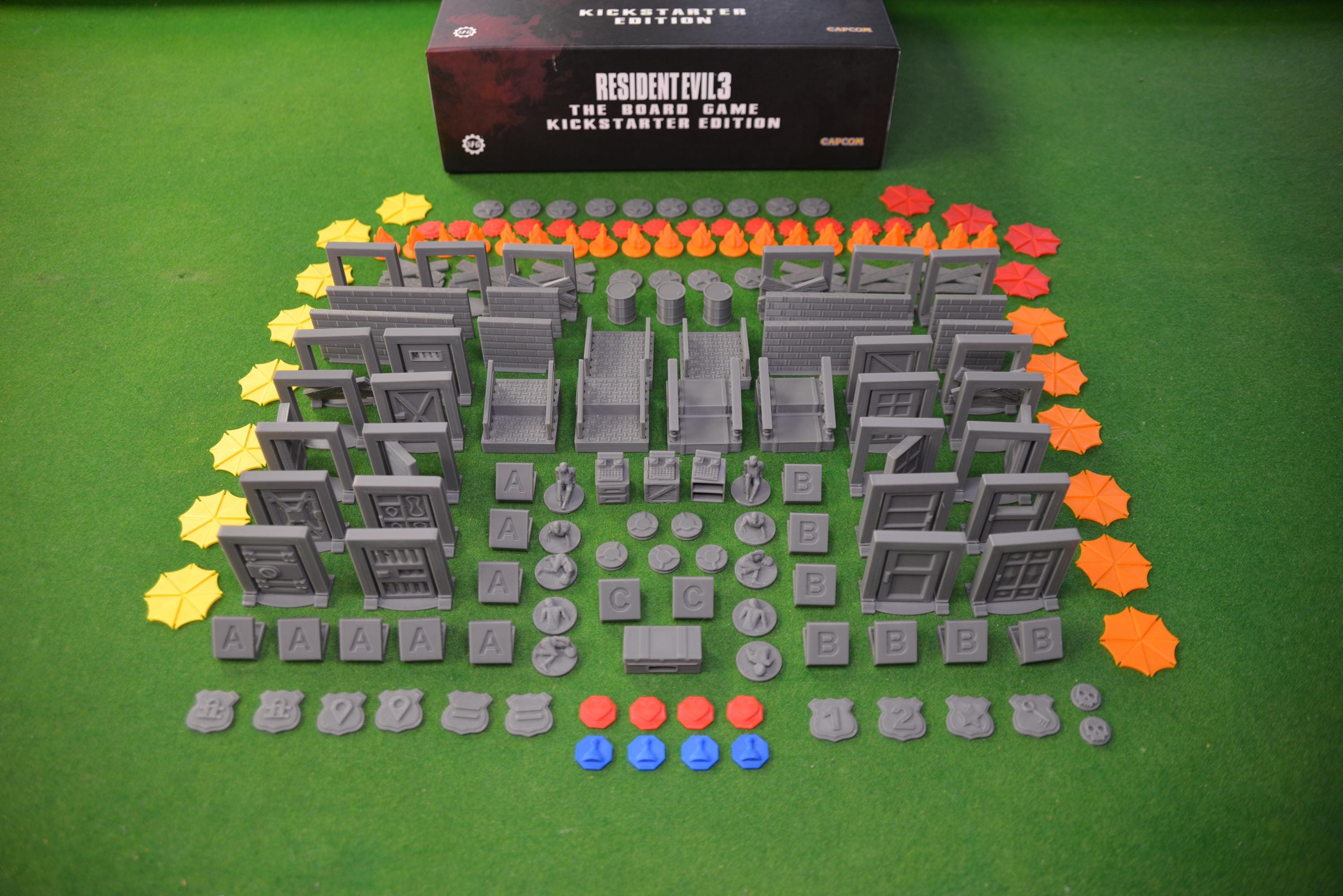 RESIDENT EVIL 3 BOARD GAME コンプリートセット SFG Resident Evil 3 Board Game RE3 - 166 Piece Full Terrain Pack - Etsy