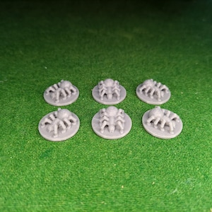6x Spiderlings - RE1 Resident Evil Board game - Directors Cut