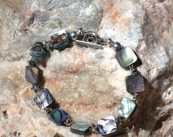 Abalone Beaded Bracelet