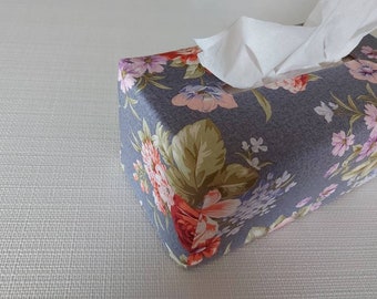 Reversible Tissue Box Cover, Linen Tissue Box Cover, Tissue Box Cover, Fabric Tissue Box Cover, Rectangle Tissue Box Cover, Tissue Cover