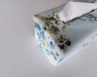 Reversible Tissue Box Cover, Linen Tissue Box Cover, Tissue Box Cover, Fabric Tissue Box Cover, Rectangle Tissue Box Cover, Tissue Cover