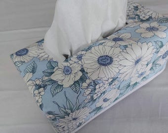 Reversible Tissue Box Cover, Linen Tissue Box Cover, Tissue Box Cover, Fabric Tissue Box Cover, Rectangle Tissue Box Cover, Tissue Cover