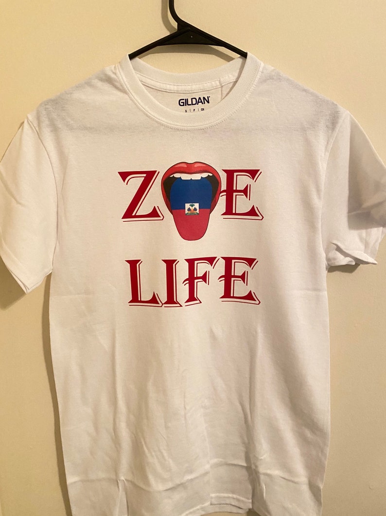 Haitian Flag Day TShirt. Zoe Life TShirt. Haitian TShirt. Etsy