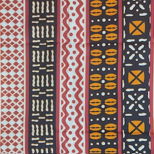 Tela africana wax, étnica, bogolán