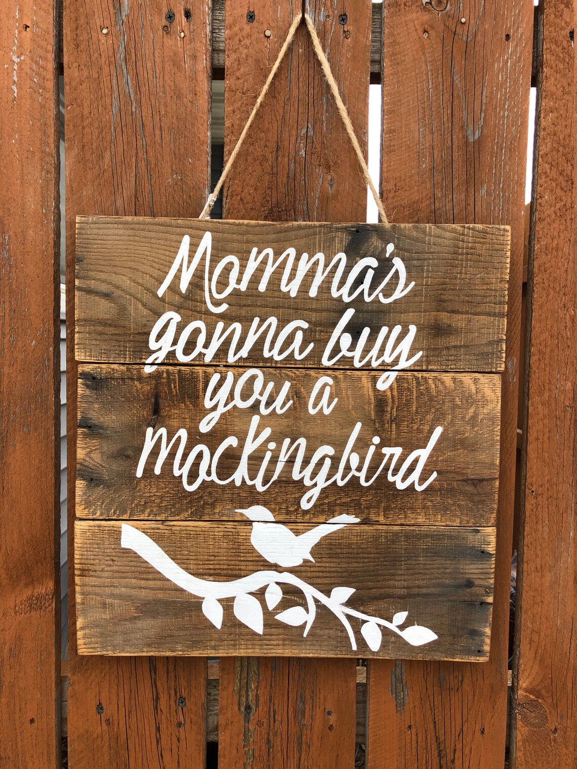 Pallet wood sign Momma's gonna buy you a Etsy