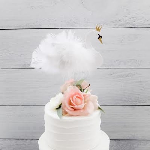 Swan Wedding Cake - Etsy