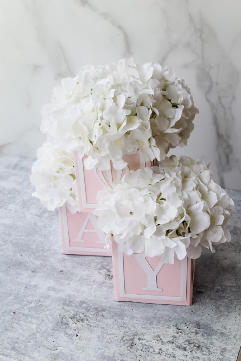 Baby Shower Decor Baby Centerpieces Baby Girl Centerpieces Etsy