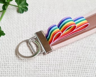 Celebrated Pride/Rainbow Pride Keychain/Love is Love/Pride Lanychain/Keychain LGBTQ+/Gay Pride