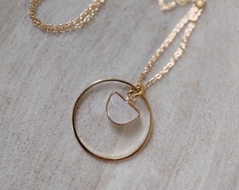 Quartz Geo Necklace