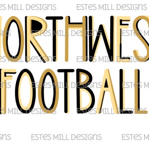 Sublimation design | Hand drawn | PNG digital download | Digital art | Football