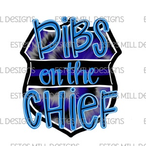 Sublimation design | Hand drawn | PNG digital download | Digital art | Police Chief Sergeant