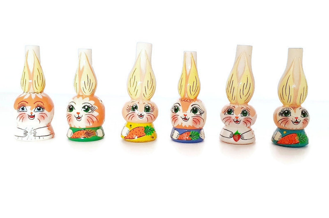 Rabbit Whistle, Handpainted Wooden Whistle, Girl Gift, Boy Gift, Child Toy Whistle, Wooden