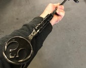 Rebel Fire Stoker - Steel Artwork - Custom Fire Stoker - Custom Fire Poker - Fire Pit Tools
