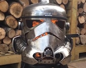 Storm Trooper Metal Art - Steel Sculpture - Storm Trooper Wood Burner - Storm Trooper Fire Pit - Storm Trooper - Custom Metal Art
