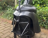 The Vader Q - Steel Sculpture - Custom Metal Art - Vader Grill - Metal Art - Vader BBQ - Themed BBQ - Outdoor Grill