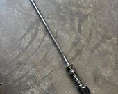 Luke Saber Metal Art - Metal Art - Custom Fire Stoker - Light Saber Fire Poker - Custom Fire Pit Tools - Custom Metal Art